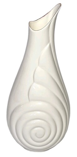 Vtg belleek spiral bud - vtg,