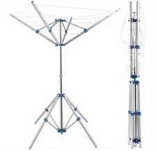 Portable rotary washing line - portable,