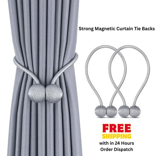 Strong magnetic curtain tie - 2x,