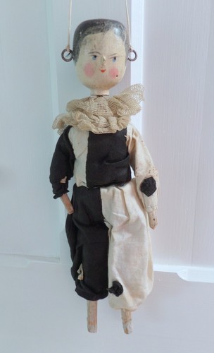 Antique wooden puppet - wooden,