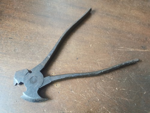Vintage barbed wire pliers no - vintage, pliers,