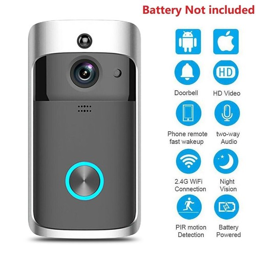 Wireless smart video doorbell - wireless,