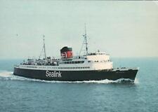 VINTAGE Sealink British Ferries SS Lord Warden POSTCARD - UNUSED