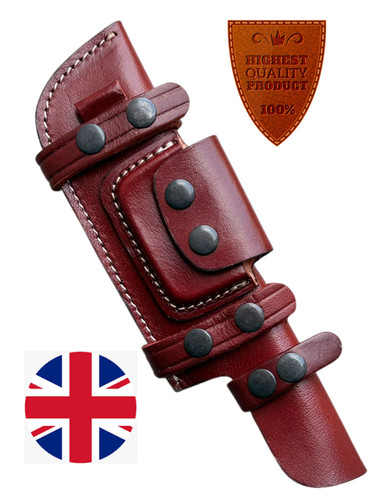Genuine cowhide leather knife - genuine,