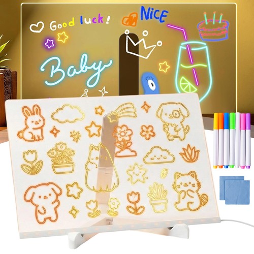 Led note board drawing - led,