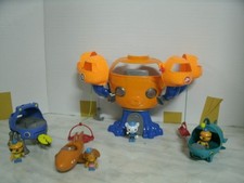Bundle of Octonauts Inc Octo Pod plus Vehicles and Figures