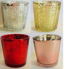 Mercury Glass Candle Votive