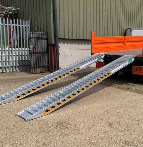 Aluminium loading ramps 3 - aluminium,