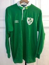 UMBRO IRELAND RUGBY SHIRT JERSEY 1992 RARE L