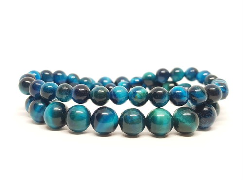 Blue tigers eye - eye, bracelet