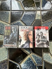 3 X Vintage Music Cassette Tapes INXS, GUNS N ROSES, RED HOT CHILI PEPPERS