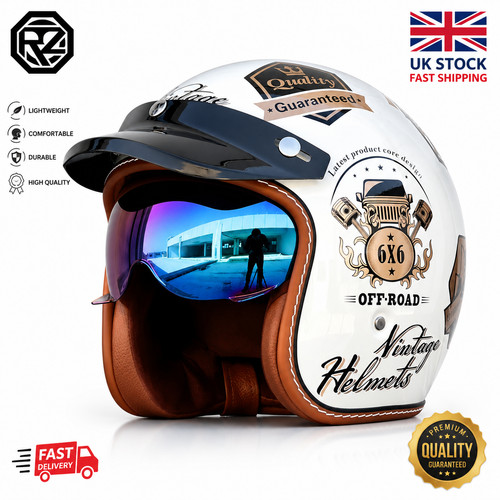 Dot retro open face half - retro,