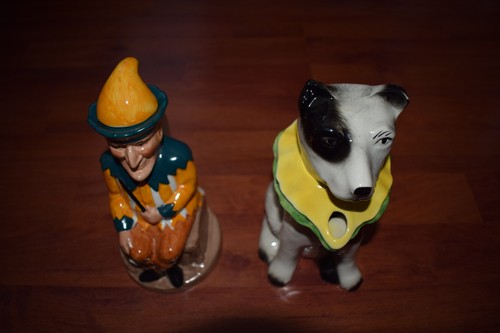 Tony wood toby jugs - wood,