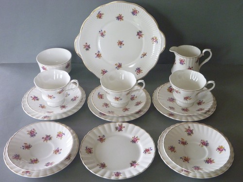 Mayfair floral part tea set - part,