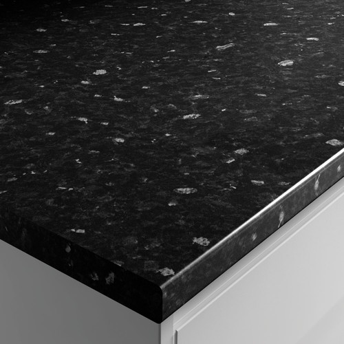 Black slate laminate worktop - slate,