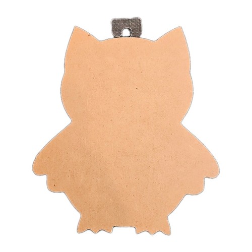 Crafter square wooden owl - crafter's,