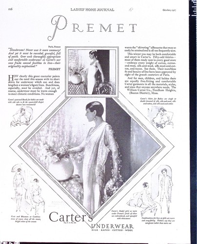 1927 carters premet - premet, ladies