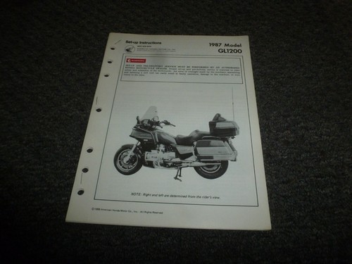1987 honda gl1200 - 1987,