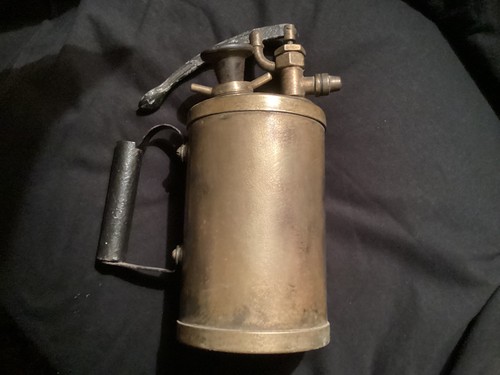 Early vintage brass garden - early,