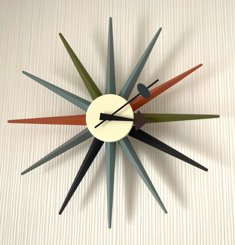 George nelson sunburst wall - nelson,