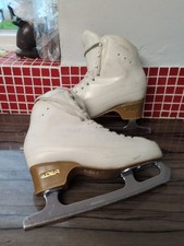 Edea Overture Ice Skates Figure Skates Size 245 UK Size 4 Well Used And Taped Up