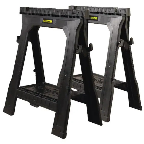 Stanley folding sawhorse - stanley, in