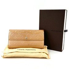 Louis Vuitton Vernis Monogram Long Bifold Wallet Purse Authentic from Japan