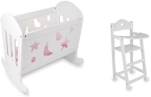 Set dolls white varnished - dolls,