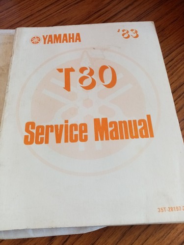 Yamaha t80 service - t80, manual