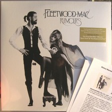 FLEETWOOD MAC LP Rumours Vinyl Album 2013 + Promo Sheets NEW and SEALED
