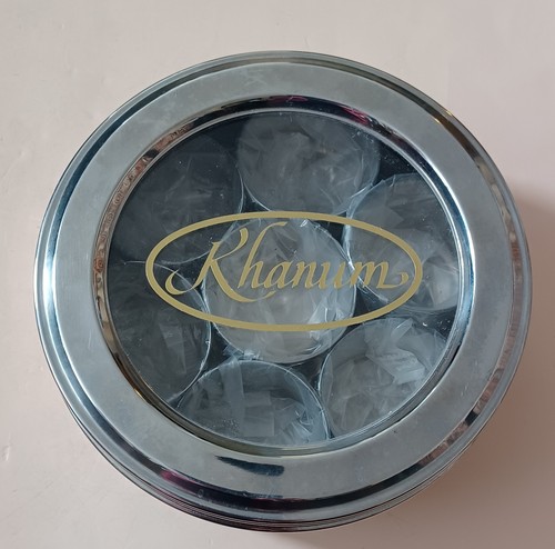 Khanum pot indian spice tin - 7,