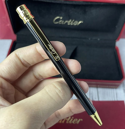 Luxury santos cartier black - de,