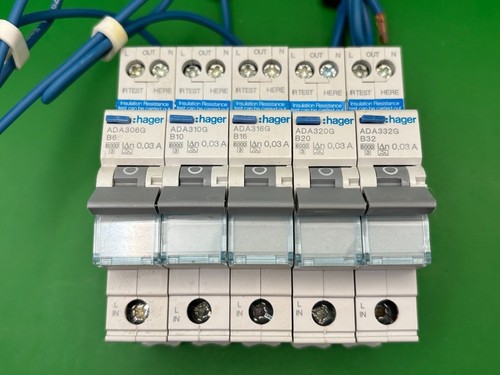 Hager 30ma rcbo ada306g - rcbo, b6