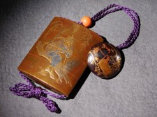 Museum Grade Gold Makie Inro w