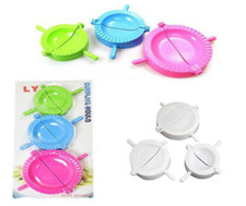 Dumpling Mould Pasty Pastry Press Dough Dimsum Empanada Gyoza Maker 3pc Set