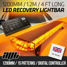 1.2M LED Light Bar Amber Strobe Beacon Recovery Van Truck Lightbar 120cm 1200mm