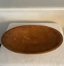 Vintage Rustic Wooden Oval