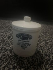 Tuxford & Tebbutt Established 1780 Potted Blue Stilton Cheese 225g Empty Jar Pot