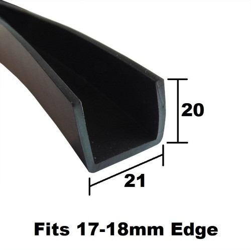 Large rubber shape channel - large,