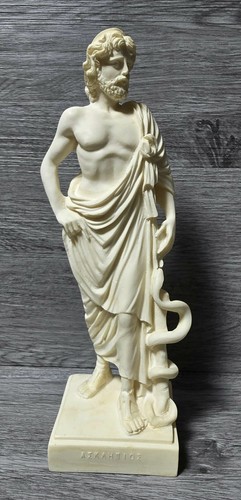 Vintage asclepius god - asclepius,