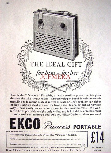 Vintage ekco princess - vintage, 'princess'