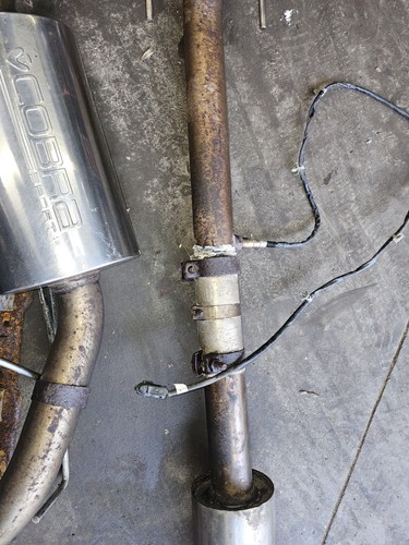 Corsa vxr cobra exhaust - corsa, cat