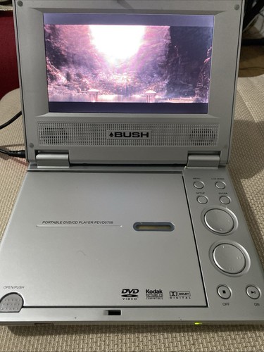 Bush pdvd0708 portable dvd - dvd, cd
