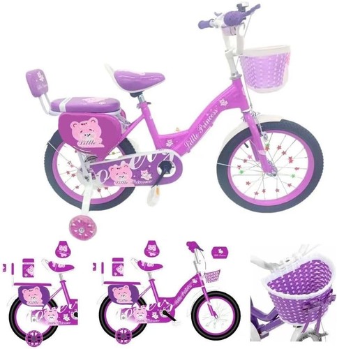 Girls bike purple - girls, purple,