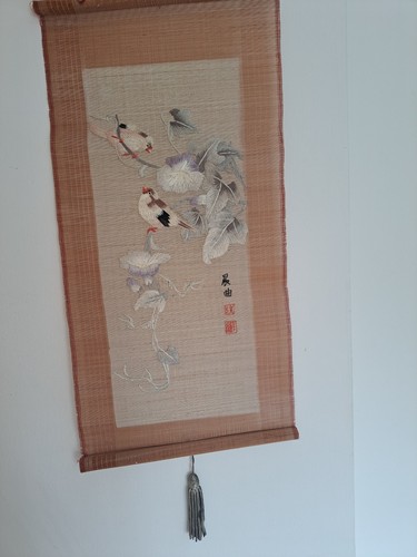 Vintage suzhou chinese silk - suzhou,