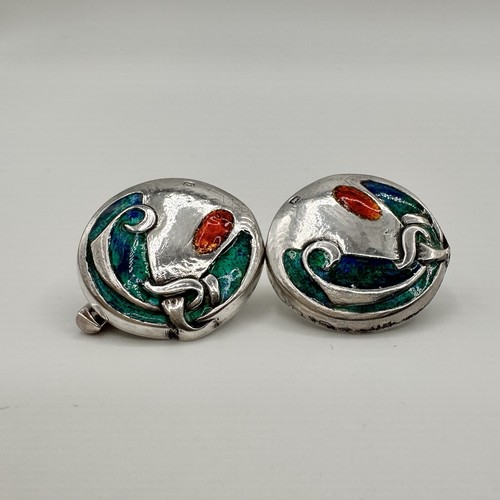 Rare sterling silver - rare, enamel