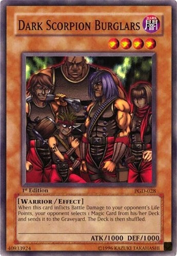 Dark scorpion burglars - scorpion,