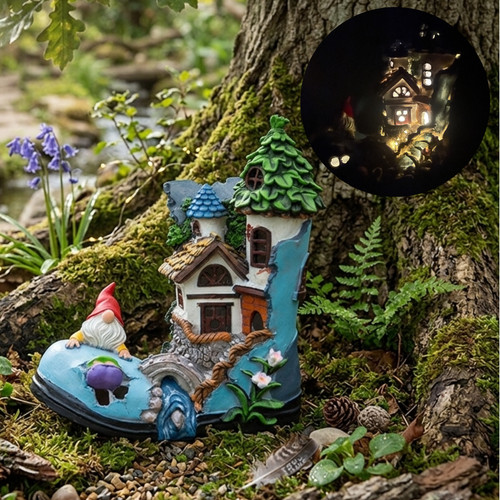Solar boots shoe - boots, house