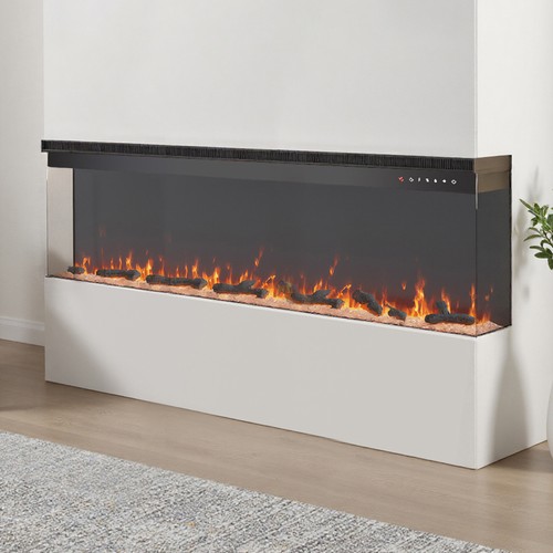 Inch led fireplace media - 60,