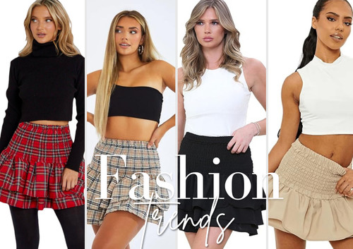 Ladie frill mini rara skirt - ladie,